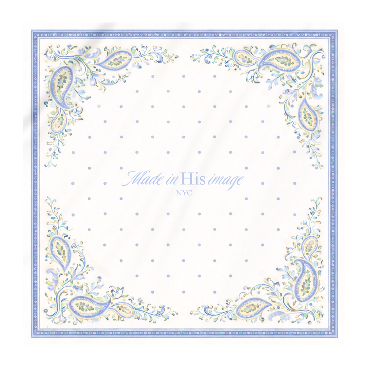 Garden of Eden Satin Scarf